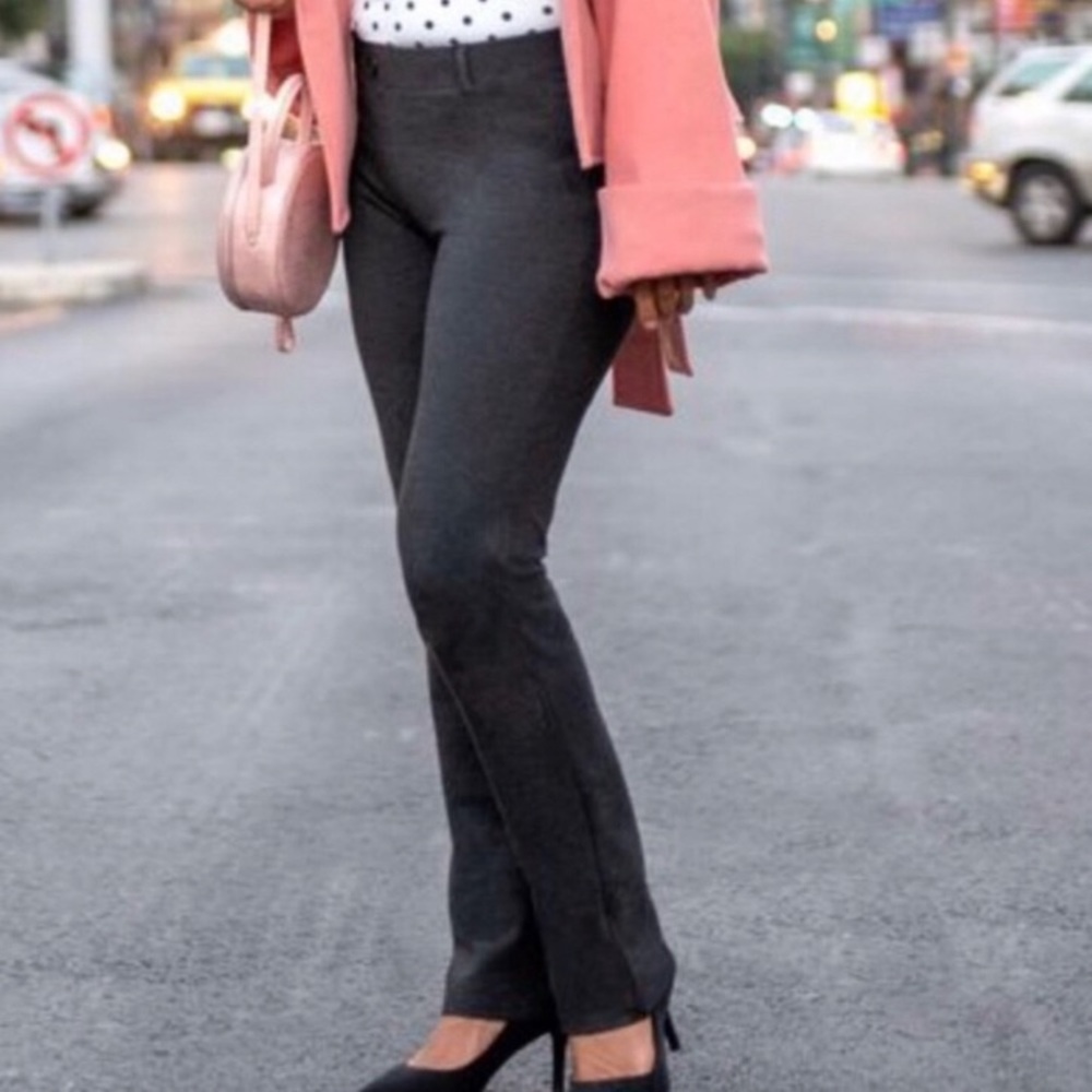 Betabrand Straight Leg Classic Dress Yoga Pants